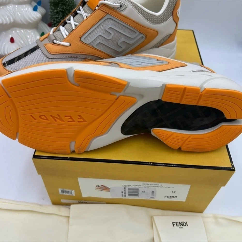 Fendi vibrant orange